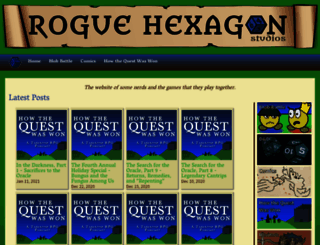 roguehexagon.com screenshot