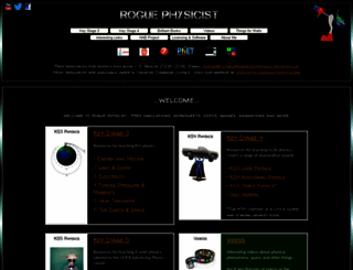 roguephysicist.com screenshot