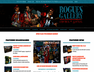 roguesgallerytx.com screenshot