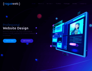 rogueweb.co.za screenshot