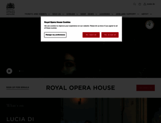 roh.org.uk screenshot