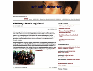 rohadieducation.wordpress.com screenshot