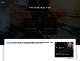 rohaniduniya.com screenshot
