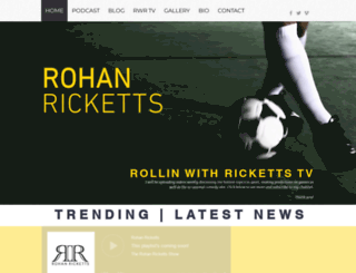 rohanricketts.com screenshot