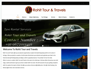 rohittourandtravels.com screenshot