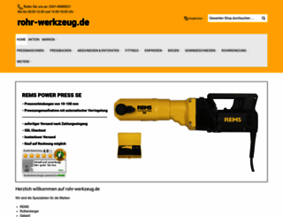 rohr-werkzeug.de screenshot