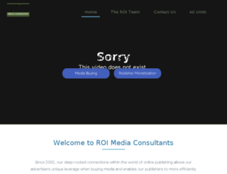 roimediaconsultants.com screenshot