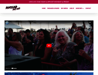 rokislandfest.com screenshot