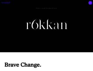 rokkan.com screenshot