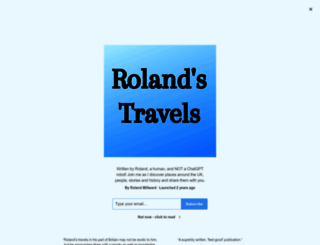 rolandmillward.com screenshot