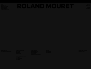 rolandmouret.com screenshot