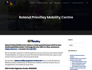 rolandpriestley.com.au screenshot