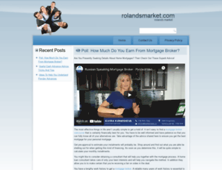 rolandsmarket.com screenshot