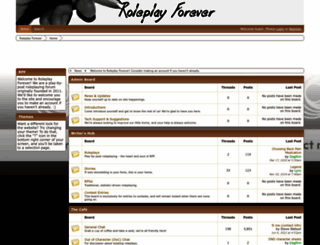 roleplayforever.boards.net screenshot
