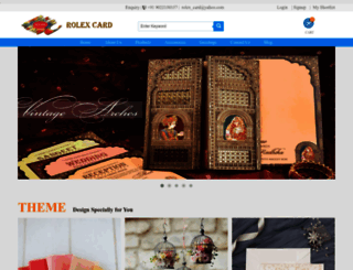 rolex-card.com screenshot