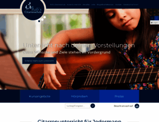 rolis-gitarrenschule.ch screenshot