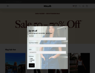 rollas.com.au screenshot