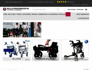 rollatorgoedkoop.nl screenshot