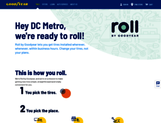 rollbygoodyear.com screenshot
