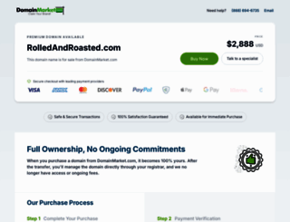 rolledandroasted.com screenshot