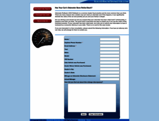 rolledbackodometer.com screenshot