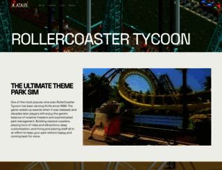rollercoastertycoon.com screenshot