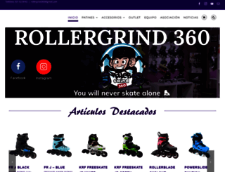 rollergrind360.com screenshot