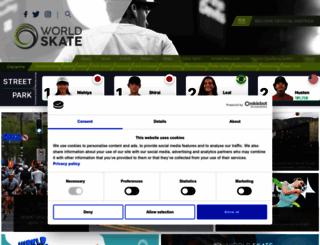 rollersports.org screenshot