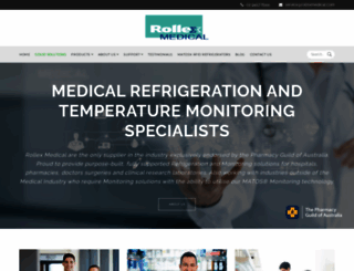 rollexmedical.com.au screenshot