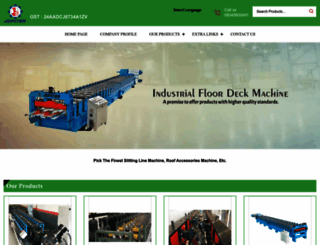 rollforming-machine.co.in screenshot