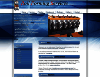 rollformingservices.com screenshot