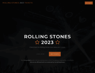 rolling.stones2022.com screenshot
