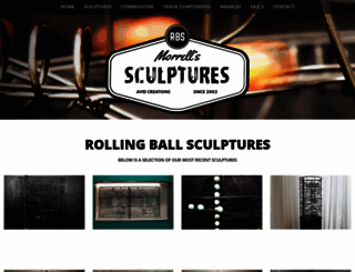 rollingballsculpture.com.au screenshot