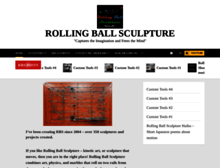 rollingballsculpture.com screenshot