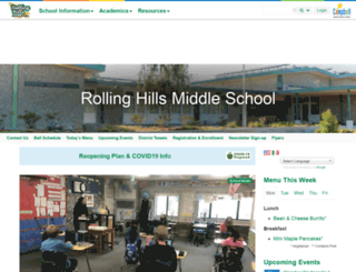 rollinghills.campbellusd.org screenshot