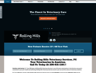 rollinghillsvet.com screenshot