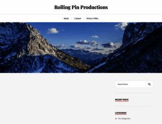 rollingpinproductions.com screenshot
