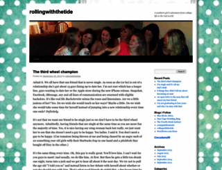 rollingwiththetide.wordpress.com screenshot