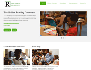 rollinsreading.org screenshot