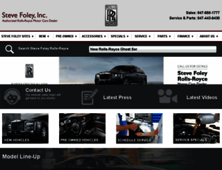 rolls-roycemotorcars-stevefoley.com screenshot