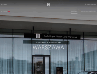 rolls-roycemotorcars-warsaw.pl screenshot
