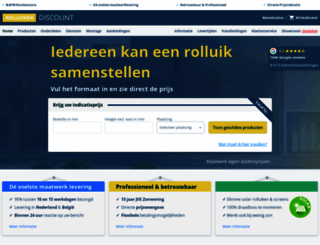 rolluiken-discount.nl screenshot