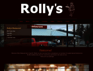 rollysrestaurant.com screenshot