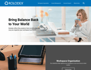 rolodex.com screenshot