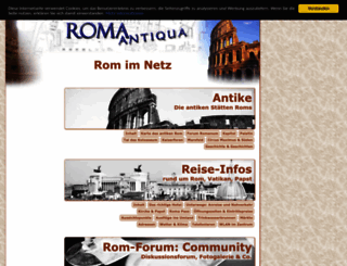 roma-antiqua.de screenshot