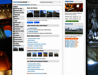 romaciudad.com screenshot