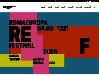 romaeuropa.net screenshot