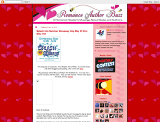 romance-author-buzz.blogspot.com screenshot