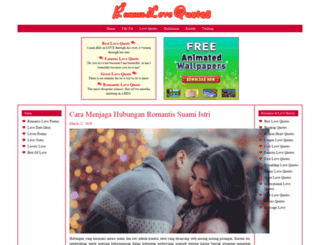 romancelovequotes.com screenshot