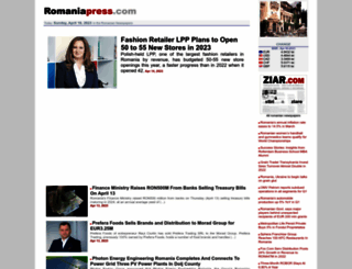 romaniapress.com screenshot
